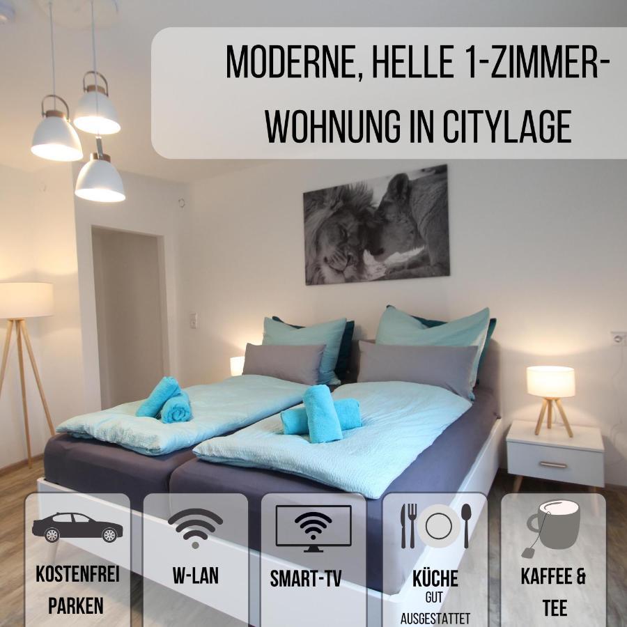 Moderne, helle 1 Zimmer-Wohnung in Citylage Bad Urach Exterior foto